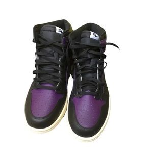AIR KIY 85 hi university sz 11 Purple black paris reeves Lupis high top Sneaker